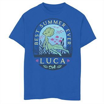 Disney / Pixar's Luca Boys 8-20 Best Summer Ever Graphic Tee