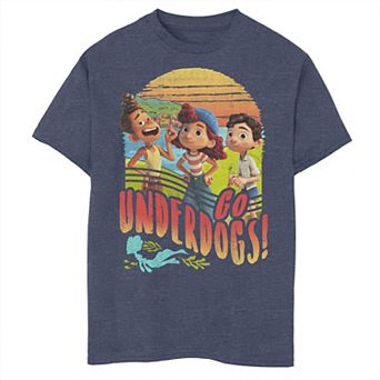 Disney / Pixar's Luca Boys 8-20 Go Underdogs Group Shot Graphic Tee