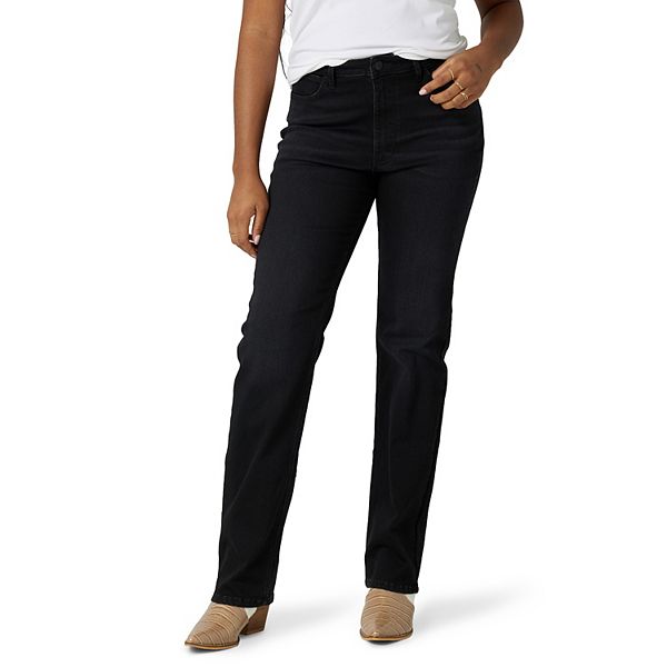 Women's Wrangler High Rise Straight-Leg Jeans - Black (16X34)