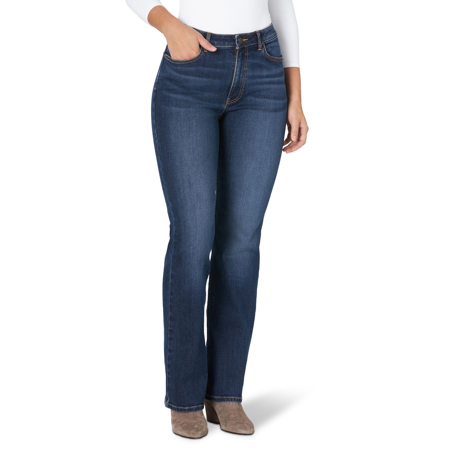 wrangler high waisted jeans