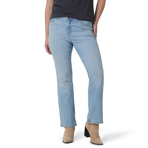 Women's Wrangler High-Rise Bootcut Jeans Color: Stonewash Size: 6X30