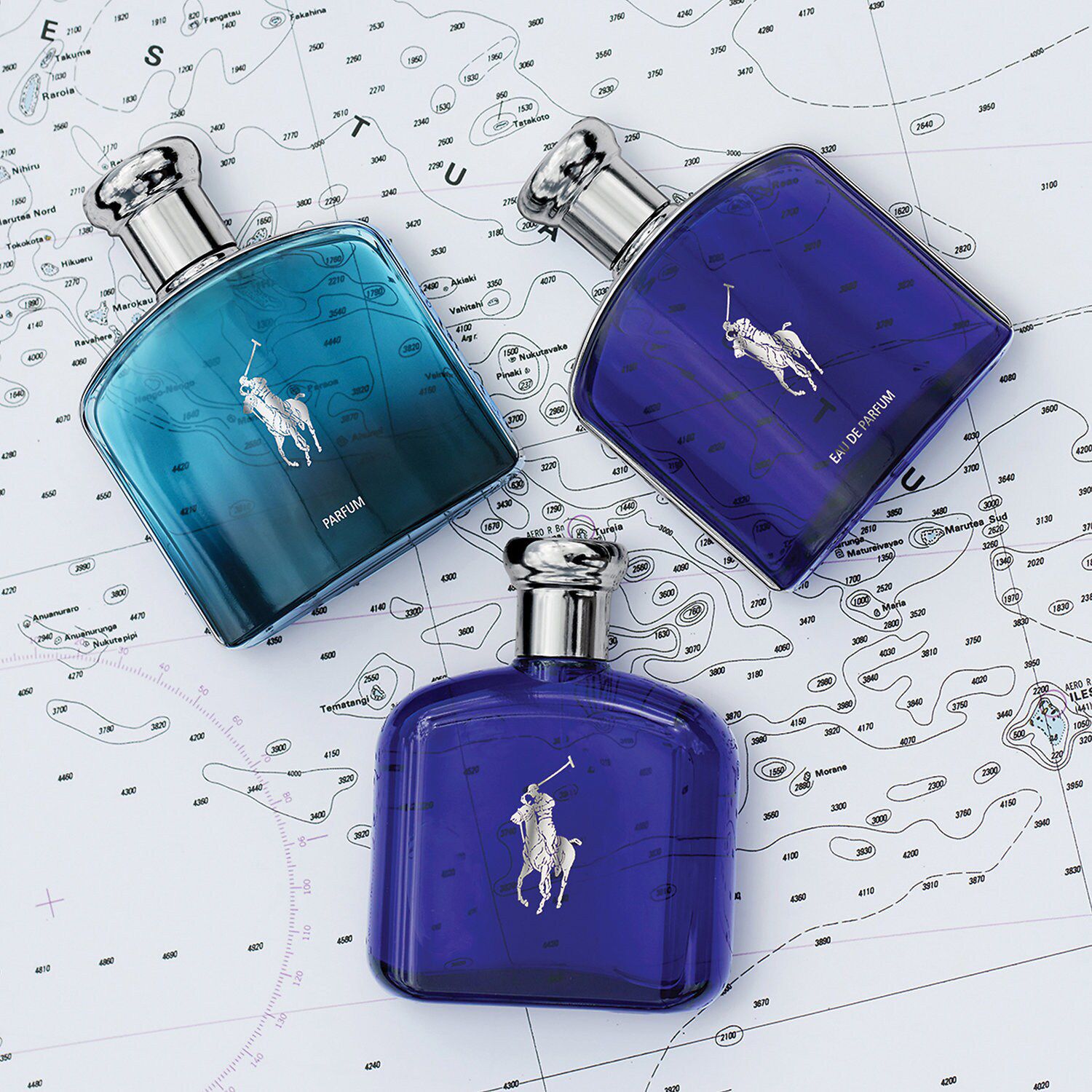 Ralph Lauren Polo Deep Blue Men Parfum Spray 4.2 oz 125 ml