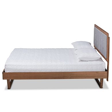 Baxton Studio Viviana Tufted Bed