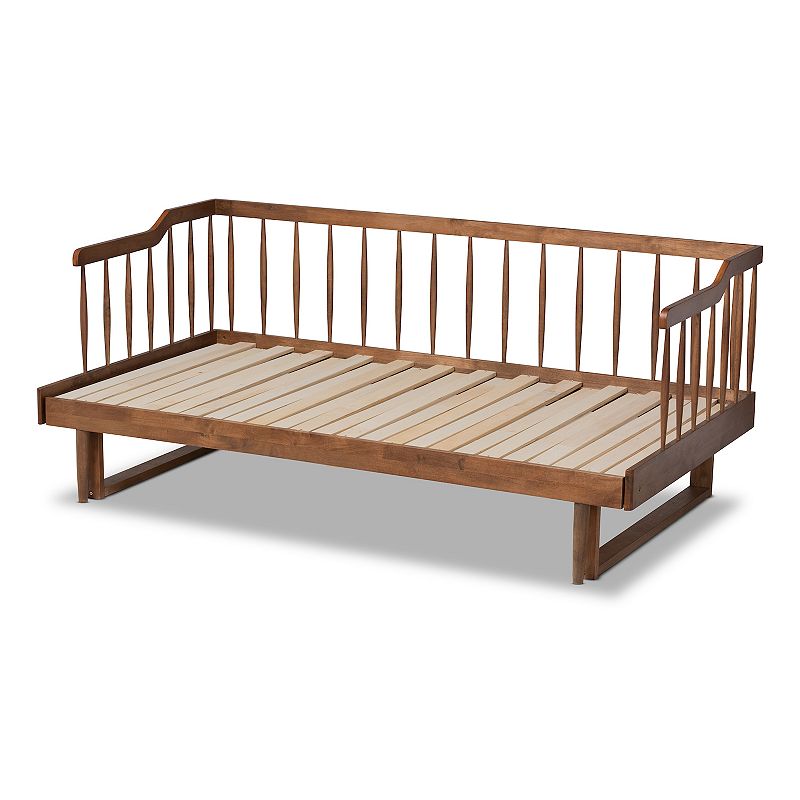 Baxton Studio Muriel Expandable Daybed, Brown