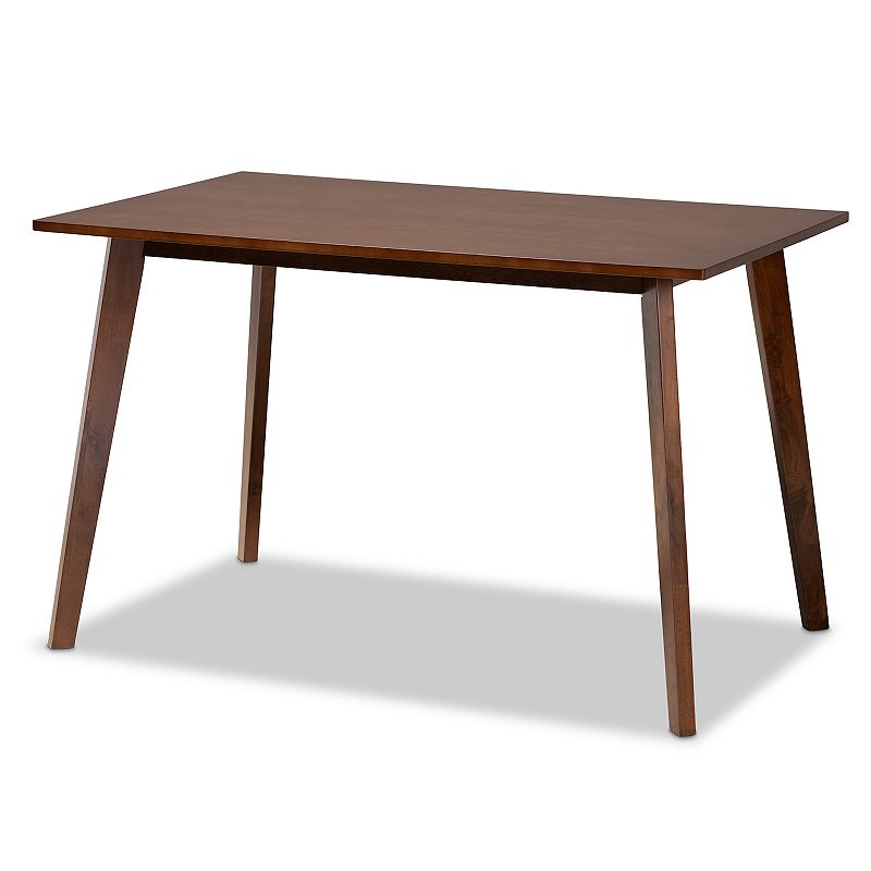 Baxton Studio Britte Dining Table, Brown