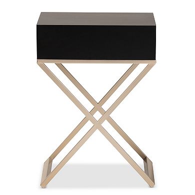 Baxton Studio Patricia Nightstand