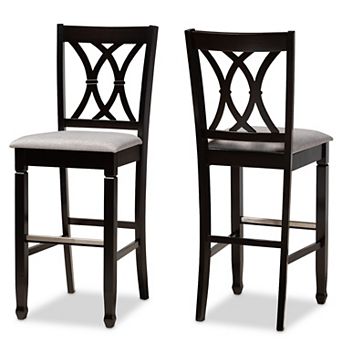 Baxton Studio Calista Bar Stool 2 pc Set