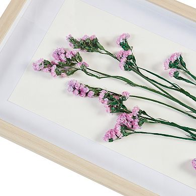 Madison Park Avant Garden Dried Flower 2-piece Shadow Box Wall Decor Set