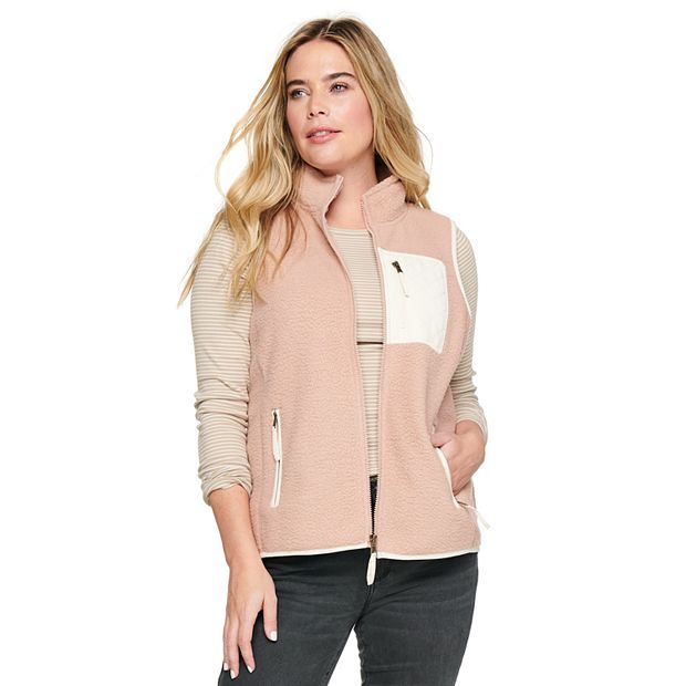 Kohls fur clearance vest