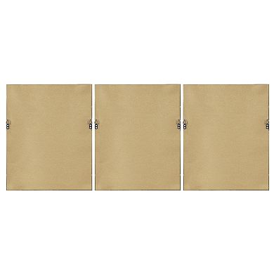 Intelligent Design Cosmic Curl Framed Canvas Wall Art 3-piece Set