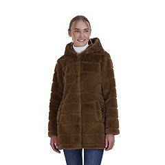 Fuzzy hot sale jacket kohls