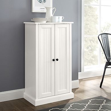 Crosley Seaside Distressed Accent Cabinet