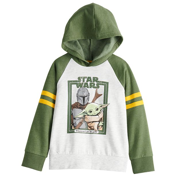 Boys mandalorian online hoodie