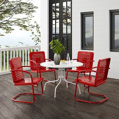 Crosley Bates 5-Piece Outdoor Metal Dining Set