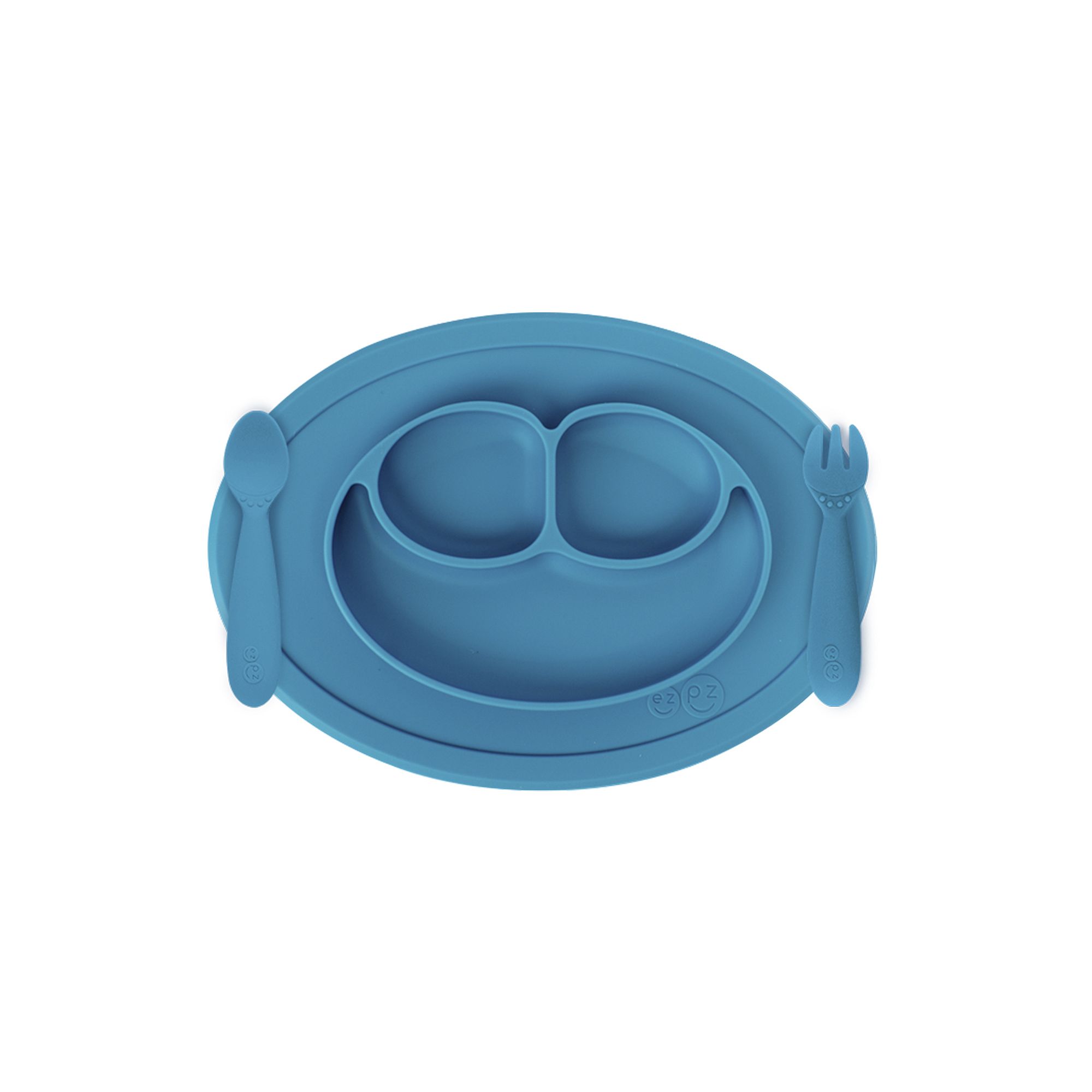ezpz Mini Feeding Set, Blue
