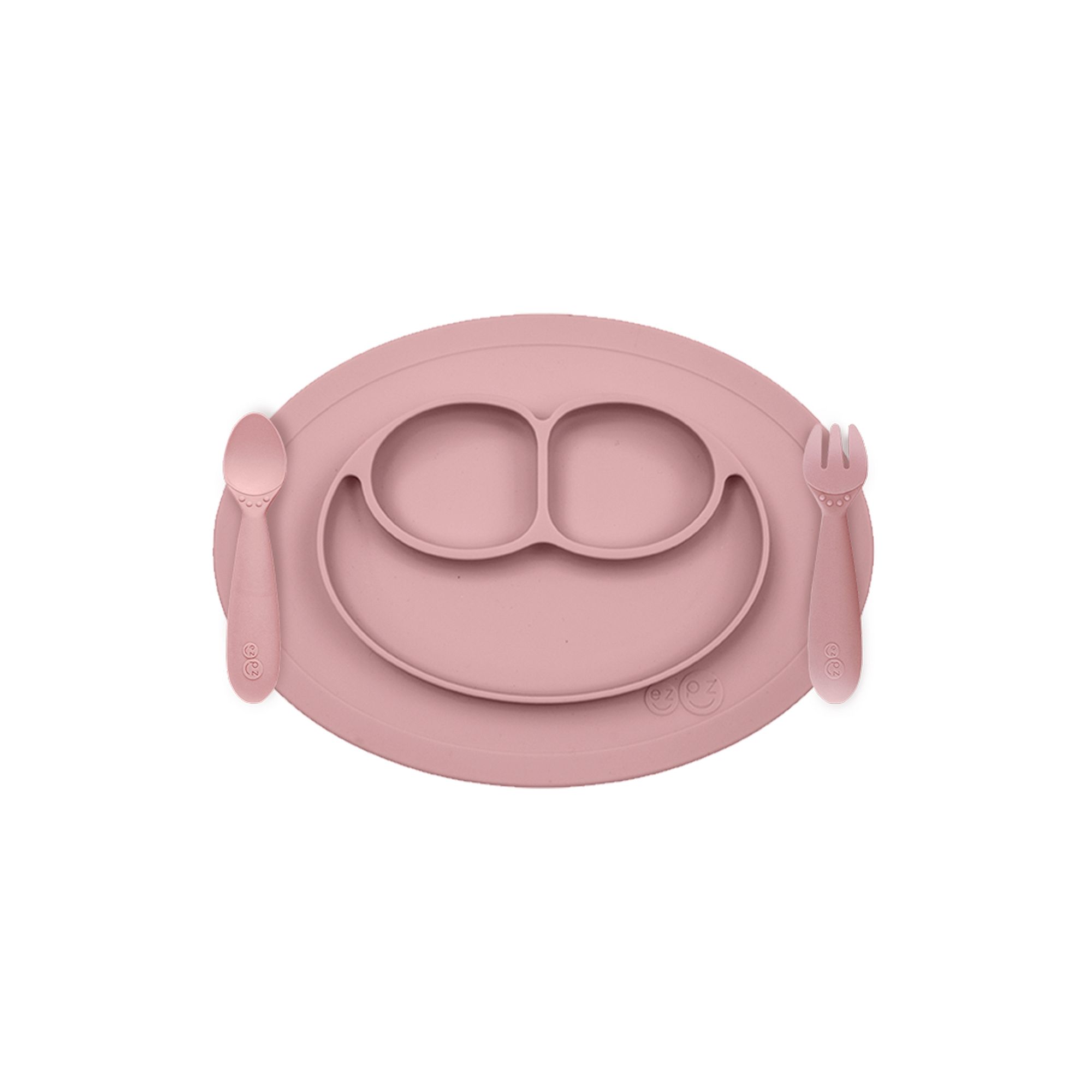 ezpz Mini Feeding Set, Blush