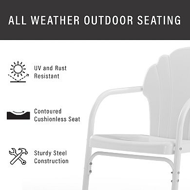 Crosley Tulip 5-Piece Outdoor Metal Dining Set