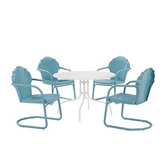 Crosley Tulip 5 pc Outdoor Metal Dining Set