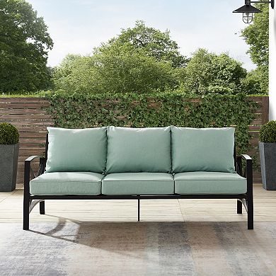 Crosley Kaplan Outdoor Metal Sofa