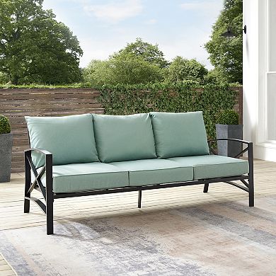 Crosley Kaplan Outdoor Metal Sofa