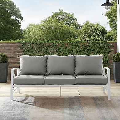 Crosley Kaplan Outdoor Metal Sofa