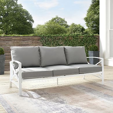 Crosley Kaplan Outdoor Metal Sofa