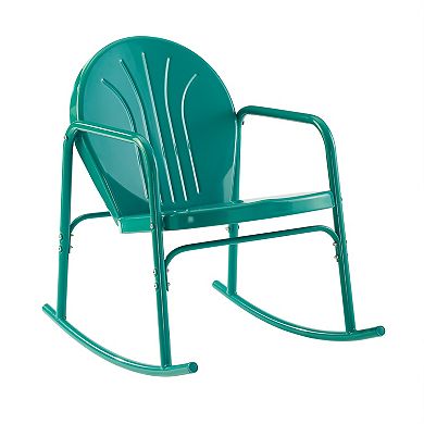 Crosley Griffith Outdoor 2-Piece Metal Rocking Chair Set