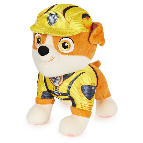 Gund Paw Patrol Rubble Hand Puppet Plush Stuffed Animal Dog Ph