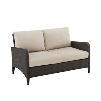 Crosley Kiawah Outdoor Wicker Loveseat