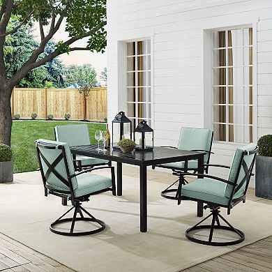 Crosley Kaplan 5-Piece Outdoor Metal Dining Set