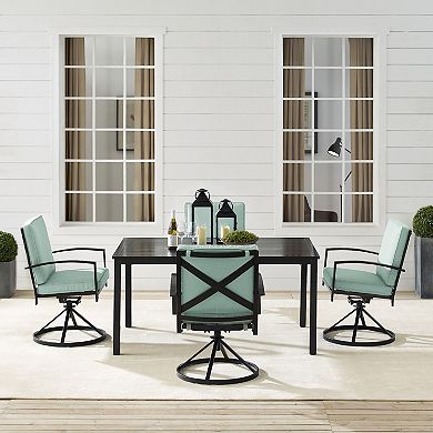 Crosley Kaplan 5-Piece Outdoor Metal Dining Set