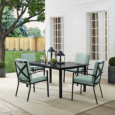 Crosley Kaplan 5-Piece Outdoor Metal Dining Set