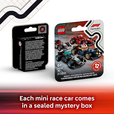 LEGO F1 Collectible Race Car 71049 Building Kit (29 Pieces) - Styles May Vary