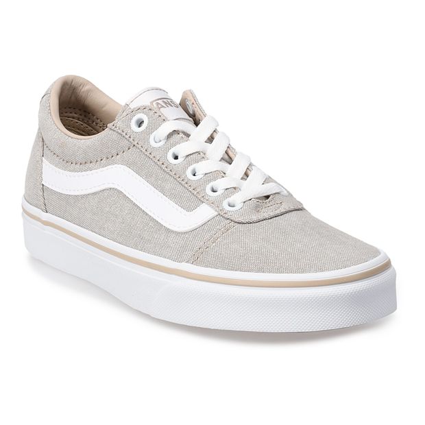 womens vans ward lo taupe