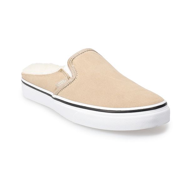 Vans® Asher Women's Sherpa-Lined Suede Mules