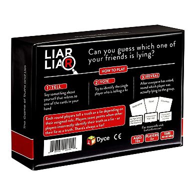 Liar Liar Card Game by Dyce Games