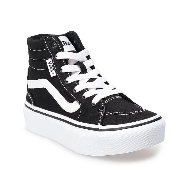 Kids hot sale vans platform