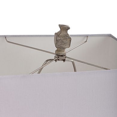 Square Candlestick Shape Table Lamp