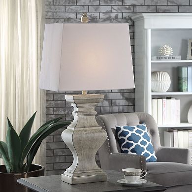 Square Candlestick Shape Table Lamp