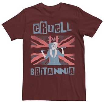Disney's Cruella De Vil Men's Britannia Tee