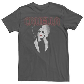 Disney's Cruella De Vil Men's Dark Portrait Tee