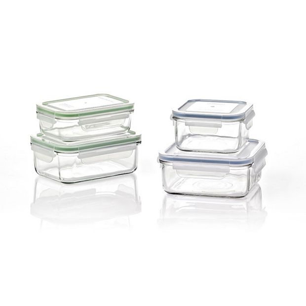 Glasslock 8 Container Food Storage Set & Reviews