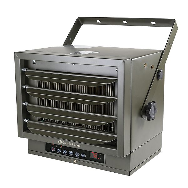 Comfort Zone Digital Fan Forced Ceiling Mount Heater W Remote And Lcd Display