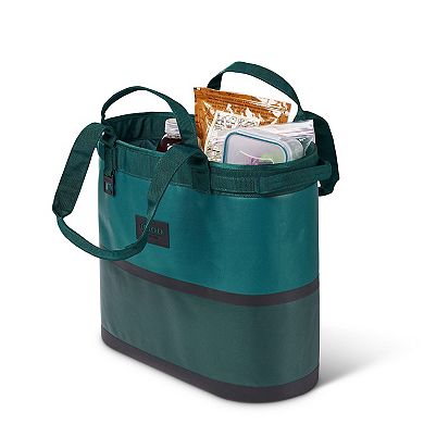 Igloo Reactor Portable 56 Can Soft Sided Insulated Cinch Cooler Tote Bag, Teal