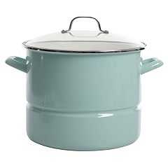 Farberware Aluminum 5.5-Quart Dutch Oven with Steamer Insert