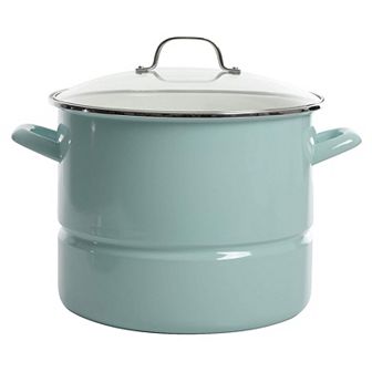 Kenmore Broadway Stainless Steel 16-qt Steamer Stock Pot with Insert and Lid