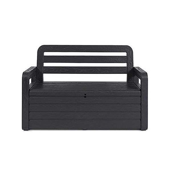 Toomax Foreverspring 70 Gallon Outdoor, Outdoor Deck Storage Box Bench