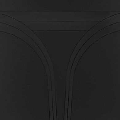 Southern Patio 36 Inch Medallion Hanging Windowsill Garden Box Planter, Black