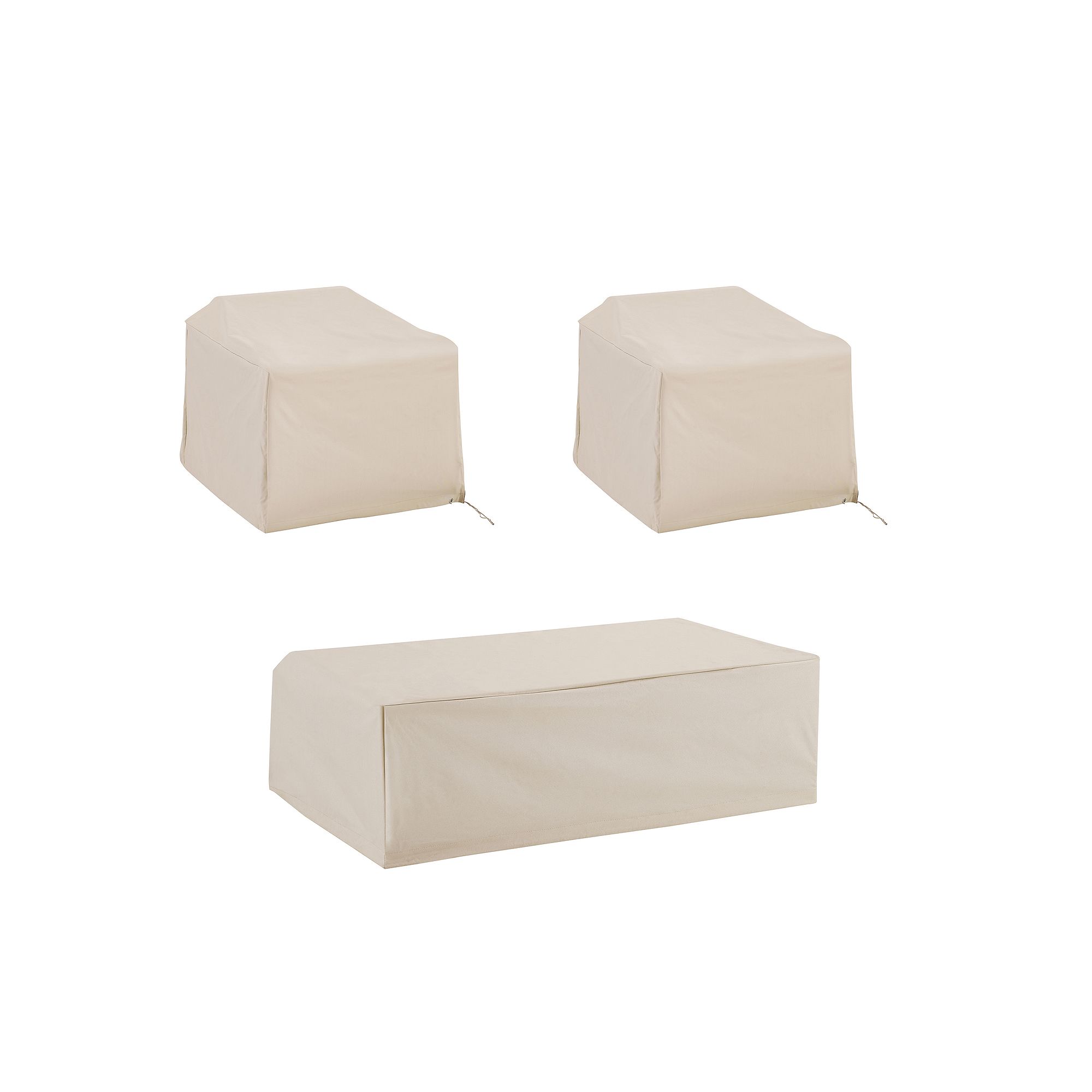 Crosley 3-Piece Chairs & Coffee Table Furniture Cover Set