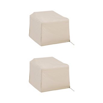 Crosley 2 pc Velcro Tab Furniture Cover Set